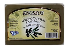 Натуральное оливковое мыло зеленое Knossos 100 гр Натуральное оливковое мыло зеленое Knossos 100 гр