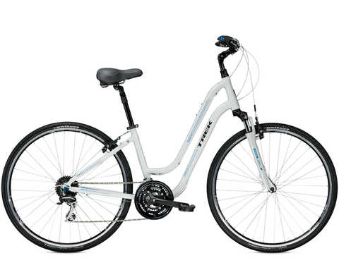 Trek Verve 3 Womens (2016) белый с синим