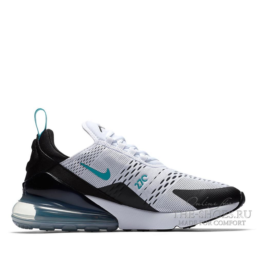 ÐÑÐ¾ÑÑÐ¾Ð²ÐºÐ¸ Nike Air Max 270 White Black Turquoise ÐºÑÐ¿Ð¸ÑÑ Ð¿Ð¾ Ð»ÑÑÑÐµÐ¹ ÑÐµÐ½Ðµ Ð½Ð° the-shoes.ru