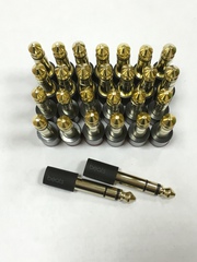 Переходник с 3.5 мм jack на 6.3 мм jack Переходник с 3.5 мм jack на 6.3 мм jack