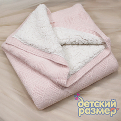 Одеяло (велсофт, вязка)