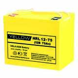 Аккумулятор YELLOW HRL 12-75 ( 12V 75Ah / 12В 75Ач ) - фотография Аккумулятор YELLOW HRL 12-75 ( 12V 75Ah / 12В 75Ач ) - фотография