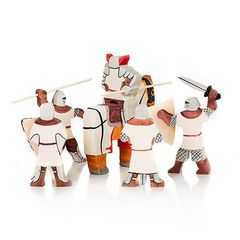 Игрушечные солдатики Крестоносцы