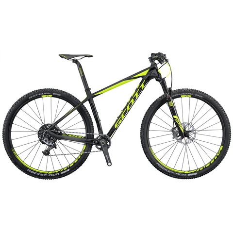 Scott Scale 900 RC (2016) черный с зеленым
