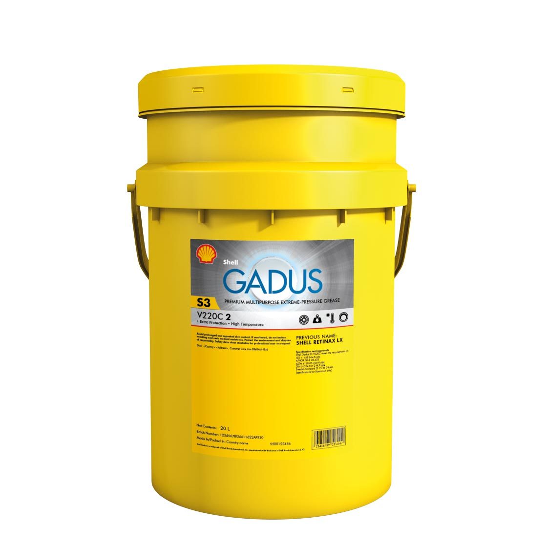 Смазка Shell Gadus S3 V220C 2, NLGI 2 цена