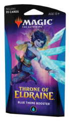 Тематический бустер «Throne of Eldraine» (синий) на английском языке Тематический бустер «Throne of Eldraine» (синий) на английском языке