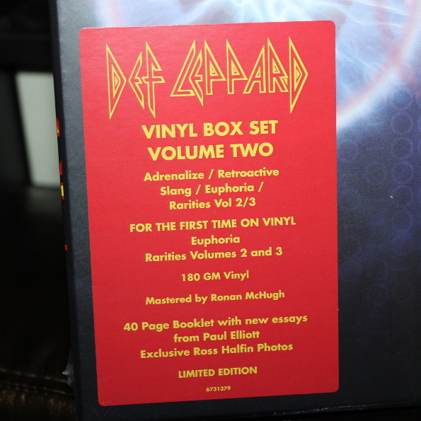 Def Leppard "The Vinyl Collection Volume Two" купить на виниловой
