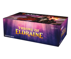 Дисплей бустеров выпуска «Throne of Eldraine» (английский) Дисплей бустеров выпуска «Throne of Eldraine» (английский)
