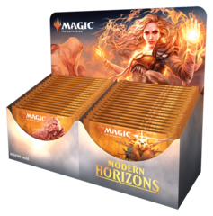 Дисплей бустеров выпуска "Modern Horizons" (английский) Дисплей бустеров выпуска "Modern Horizons" (английский)