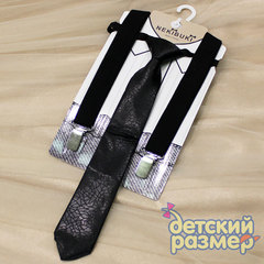 Подтяжки + галстук