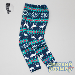 Лосины с легким начесом