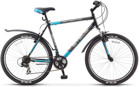 Stels Navigator 500 V (2016) черный с синим
