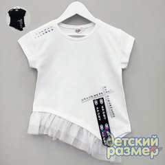 Туника (стразы, ленты, сетка)
