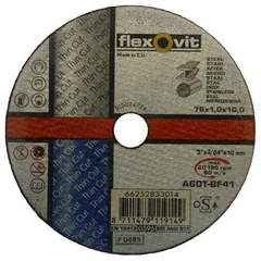 Отрезной диск по металлу Flexovit 76х1х10 мм