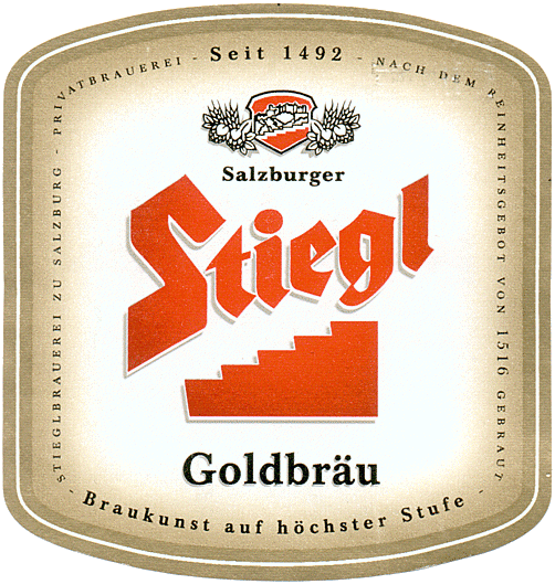 Пиво Stiegl Goldbrau в кегах