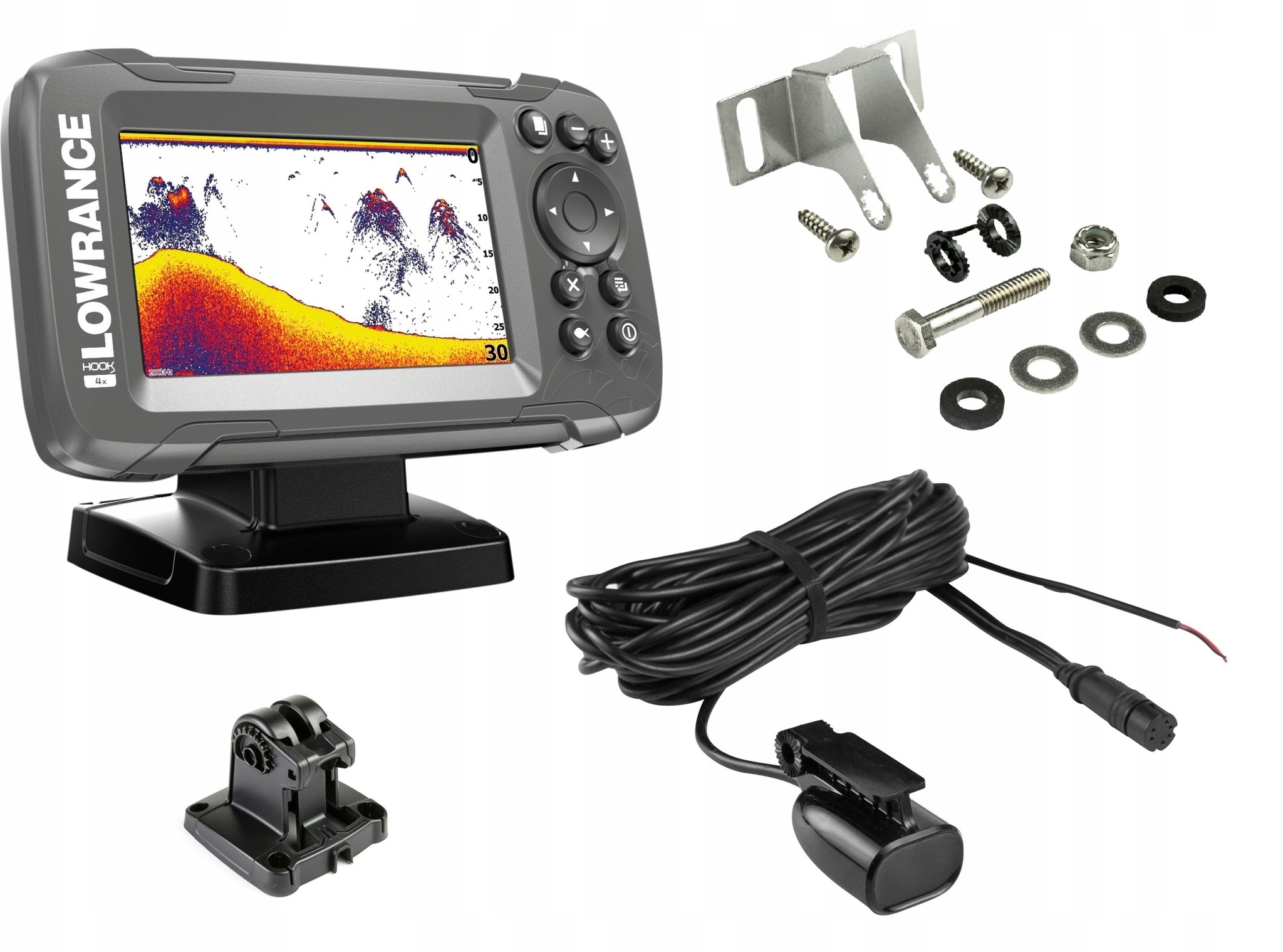 Эхолот Lowrance HOOK2-4x Bullet - купить по выгодной цене | FishRadar ...
