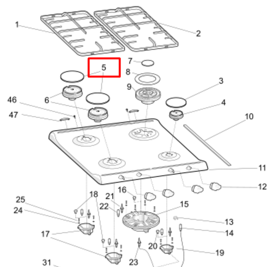 Плиты индезит запчасти. Крышка рассекателя Ariston газовая. Крышка рассекателя конфорки для газовой плиты. Верхняя крышка газовой плиты Индезит. Комплектующие для газовой плиты Hotpoint-Ariston.