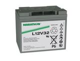 Аккумулятор Marathon L 12V32 ( 12V 31,5Ah / 12В 31,5Ач ) - фотография Аккумулятор Marathon L 12V32 ( 12V 31,5Ah / 12В 31,5Ач ) - фотография