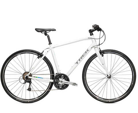 Trek 7.4 FX (2016) белый с серым