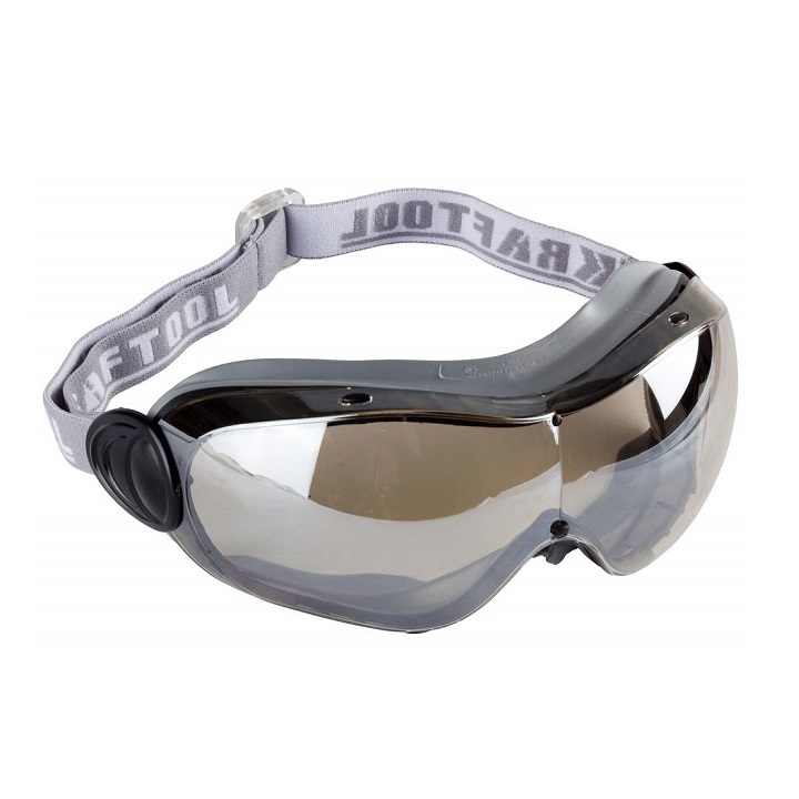 Очки KRAFTOOL "EXPERT" защитные с непрямой вентиляцией, с оправой из термопластэластомера, линза поликарбонатная