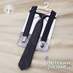 Подтяжки + галстук