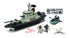 Chap Mei Игровой набор: Ураганный линкор, с ракетами (свет, звук) (545065)