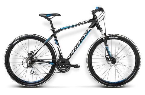 Kross Hexagon R4 (2015) черный с голубым