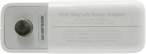 Оригинальный Адаптер питания Apple MagSafe мощностью 85 Вт (для 15-дюймового и 17-дюймового MacBook Pro) / MC556 (Retail)