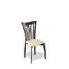 Деревянный стул KENNER 102М, с мягким сиденьем, цвет венге - крем