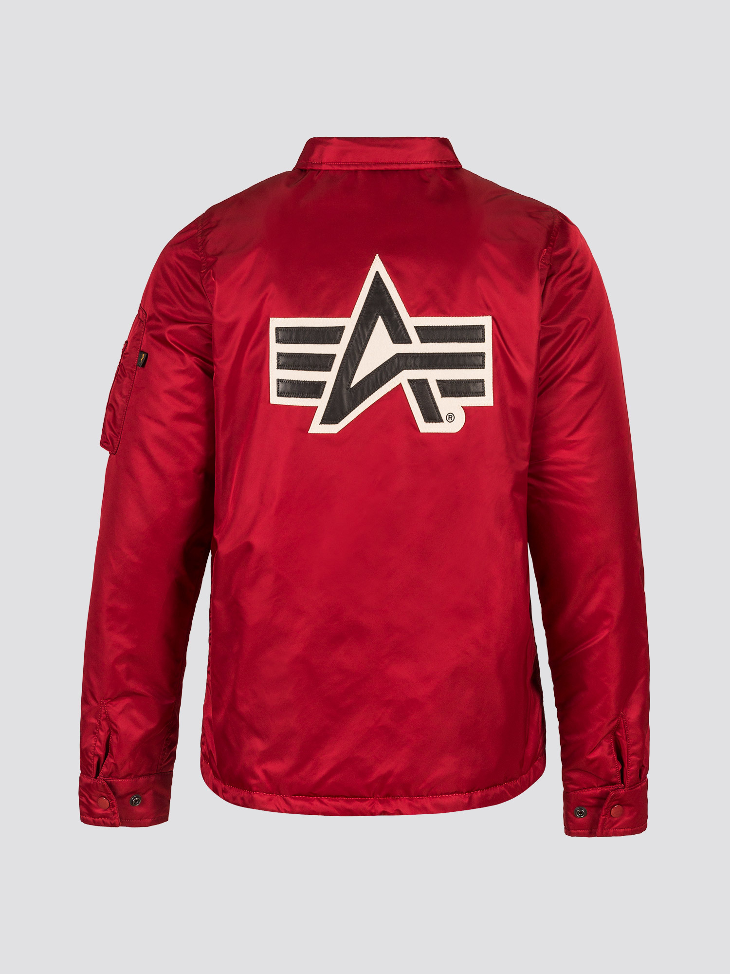 Download Куртка Alpha Industries Coaches Jacket Commander Red ...