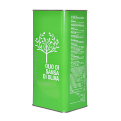 Масло оливковое нерафинированное 5 л (OLIO DI SANSA E OLIVA 5L)