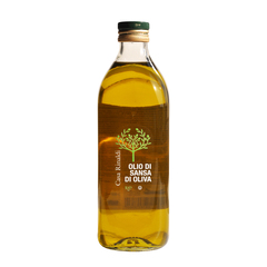 Масло оливковое нерафинированное 1 л (OLIO DI SANSA E OLIVA 1L)