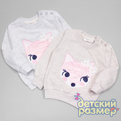 Свитшот (бусинки, мех)