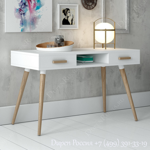 Стол DUPEN DK-900 Белый Стол DUPEN DK-900 Белый