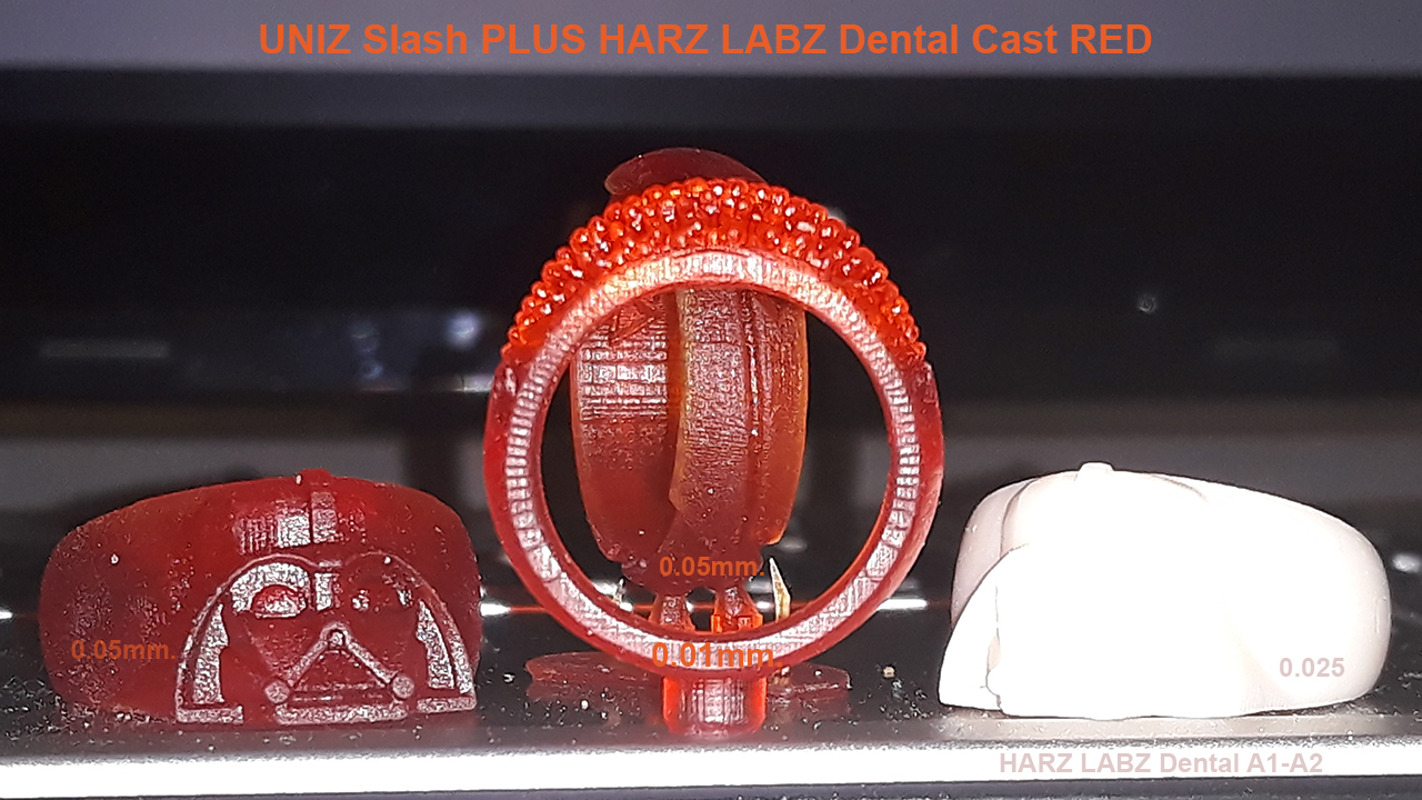 распечатано на 3D-принтере UNIZ Slash Plus