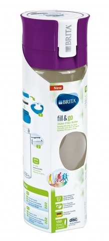 Фильтр-бутылка BRITA Fill&Go Vital, Фиолетовая 0,6л