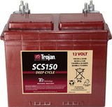Тяговый аккумулятор Trojan SCS150 ( 12V 100Ah / 12В 100Ач ) - фотография Тяговый аккумулятор Trojan SCS150 ( 12V 100Ah / 12В 100Ач ) - фотография