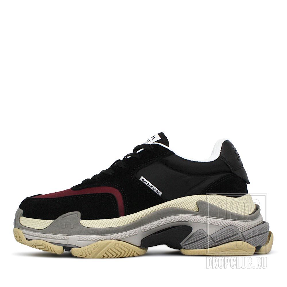 balenciaga triple s 2. burgundy