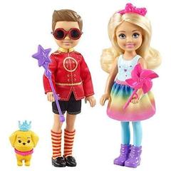 Barbie Dreamtopia Chelsea & Otto Dolls with Puppy