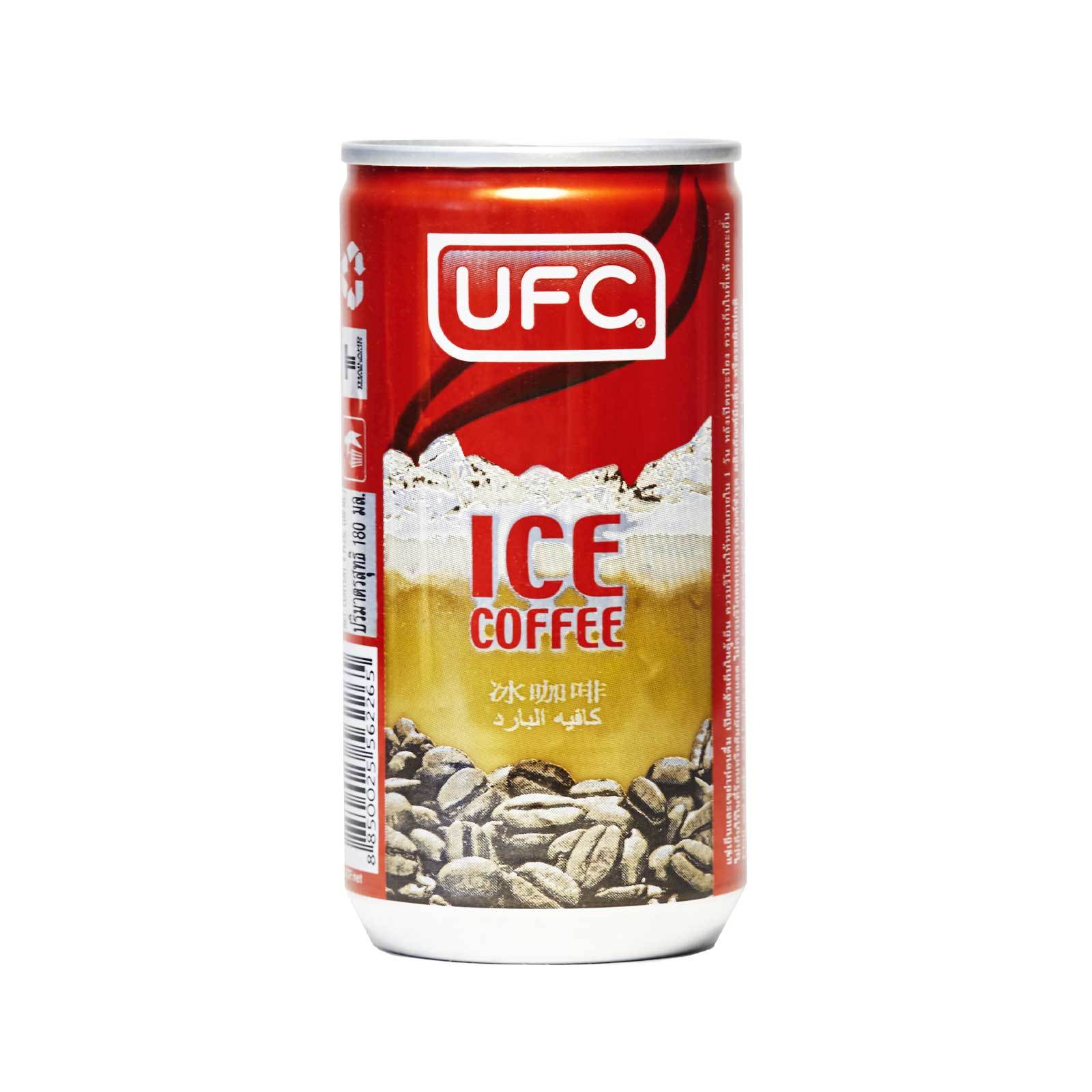Кофе черный с добавлением молока и сахара Ice Coffee UFC 180мл | Купить ...