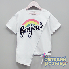 Футболка (оверсайз, завязки)