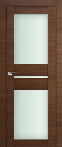 Дверь Profil Doors №70Х стекло матовое, цвет малага черри кроскут, остекленная