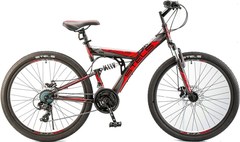 Велосипед STELS Focus MD 21 Sp 26 V010 (2018) Чёрный/красный Велосипед STELS Focus MD 21 Sp 26 V010 (2018) Чёрный/красный