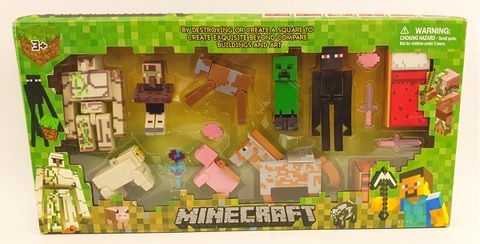 Игрушки Майнкрафт набор: купить игровой набор из игры Minecraft в ...