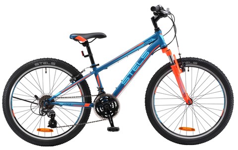 Stels Navigator 400 V 24 (2017) синий с оранжевым