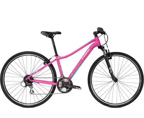Trek Neko S Womens (2016) розовый с зеленым