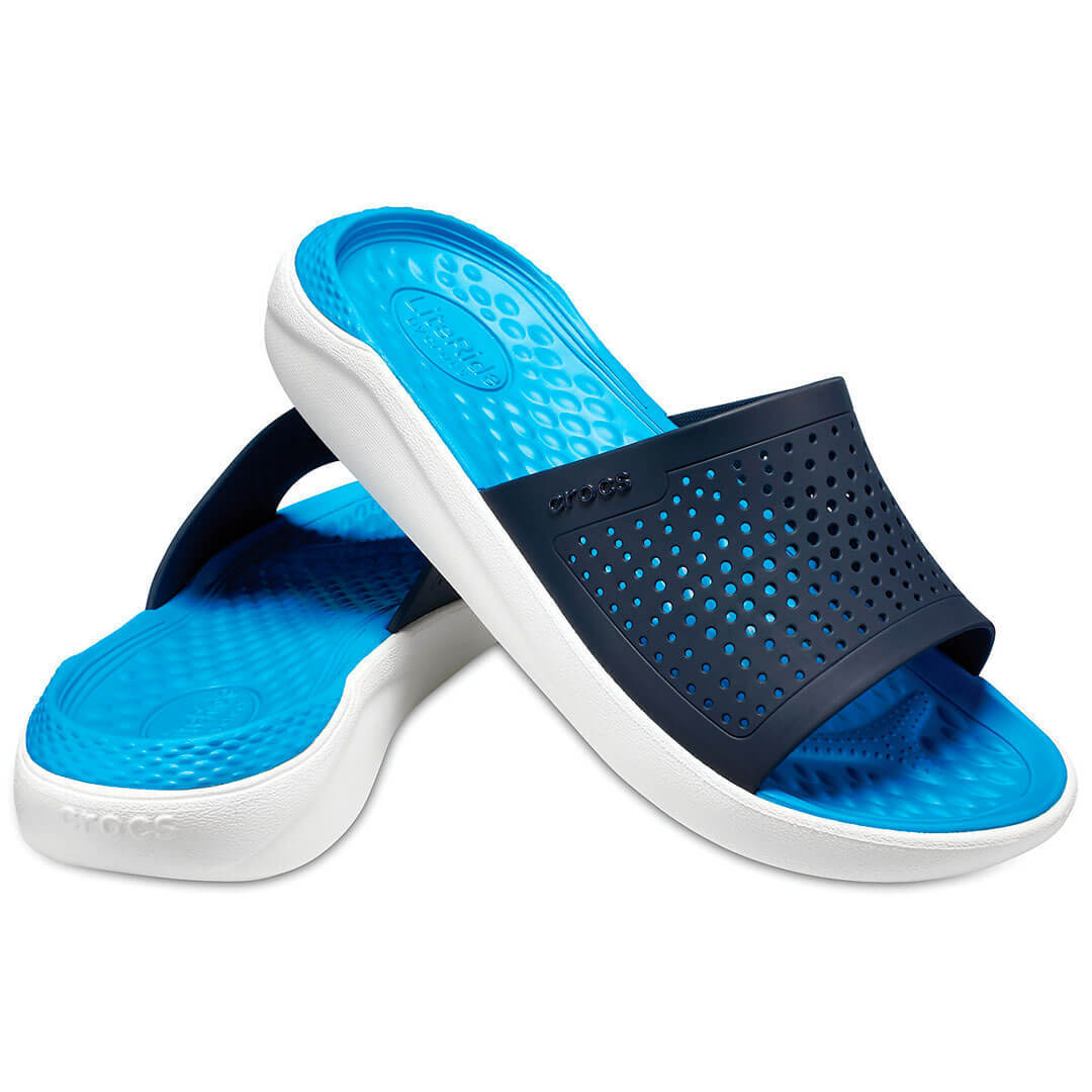 crocs literide navy