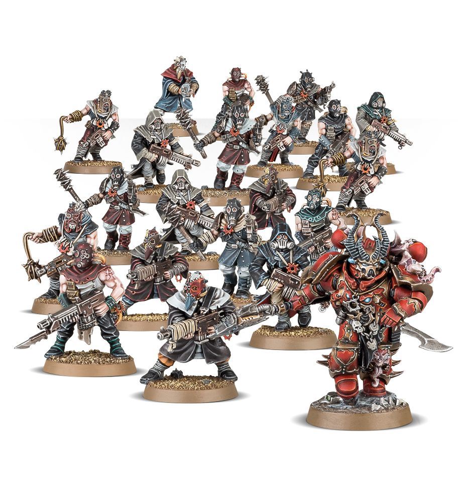 or 20 15 Warhammer 40K Chaos Space Marines CHAOS CULTISTS 5 10 