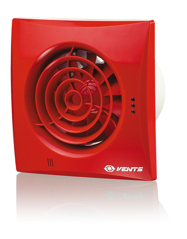 Вентилятор накладной Vents 100 Quiet Red (Красный)
