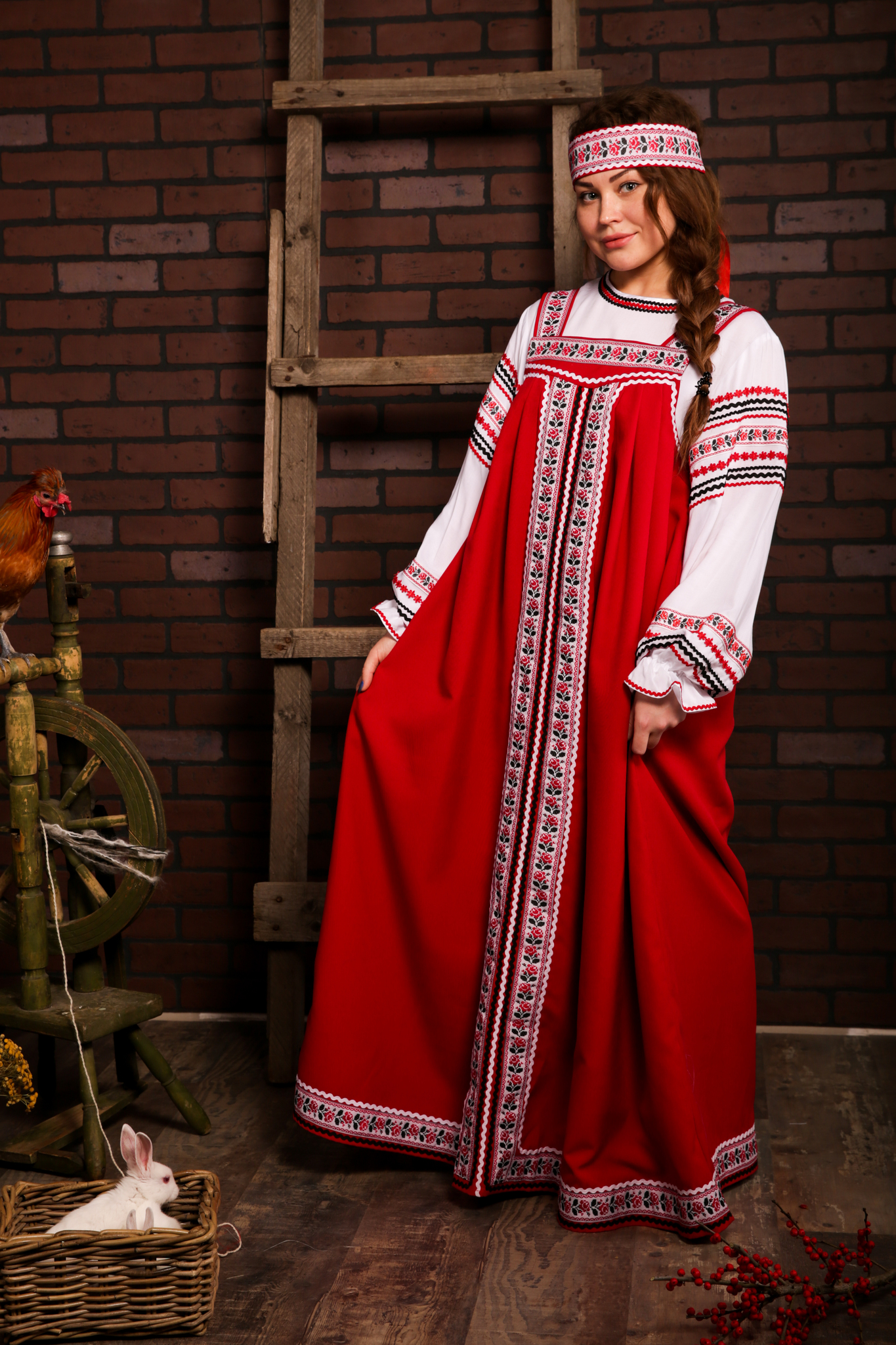 Русский костюм для девушки